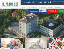 Tablet Screenshot of krynica.damis.pl